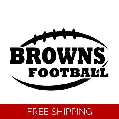 NFL Football Cleveland Browns Die Cut Vinyl Decal sticker NFL Football Cleveland Browns Die Cut Vinyl Decal sticker